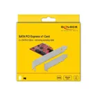 2 Port SATA PCI Express Karte mit RAID 1 - Spiegelung bestehender Daten