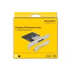 PCI Express Karte zu 1 x extern CFexpress Slot