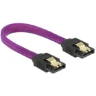 SATA 6 Gb/s cable 10 cm purple