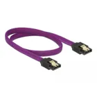 SATA 6 Gb/s cable 50 cm purple