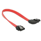 SATA 6 Gb/s cable straight to right angled 20 cm red