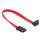 SATA 3 Gb/s cable straight to top angled 22 cm red