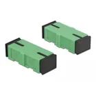 Fibre optic coupling SC simplex socket to SC simplex socket, 4 pieces
