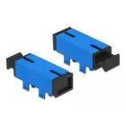 Delock fibre optic coupling for PCB SC simplex socket - SC simplex socket singlemode blue