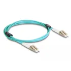 Fibre optic cable with metal armour LC Duplex to LC Duplex Multimode OM3 2 m