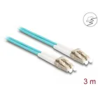Delock Fibre Optic Cable with Metal Armour LC Duplex to LC Duplex Multimode OM3 3 m