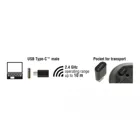 12526 - Optical 3-button mini mouse USB Type-C™ 2.4 GHz wireless