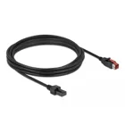 PoweredUSB Cable Plug 24 V to 2 x 4 Pin Plug 4 m for POS Printers and Terminals