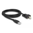 Cable USB 2.0 Type-A male to Type-B male with screws 2 m