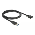 87801 - Kabel USB 3.0 Typ-A Stecker zu Typ Micro-B Stecker mit Schrauben 3 m