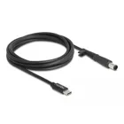 Notebook charging cable USB Type-C™ plug to HP 7.4 x 5.0 mm plug