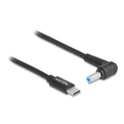 Notebook charging cable USB Type-C plug to Acer 5.5 x 1.7 mm plug