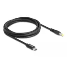 Delock Notebook Charging Cable USB Type-C Plug to 5.5 x 2.5 mm Plug