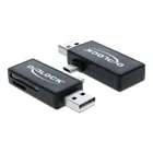 91731 - Micro USB OTG Card Reader + USB A Stecker