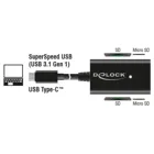 Delock USB 3.2 Gen 1 Card Reader USB Type-C™ Stecker 4 Slots