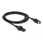 PoweredUSB cable plug 12 V &gt;2 x 4 pin plug 2 m for POS