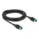 PoweredUSB cable plug 12 V &gt;PoweredUSB plug 12 V, 3 m