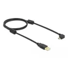 Kabel USB-A Stecker > USB micro-B Stecker gewinkelt 270°
