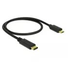USB Type-C™ 2.0 Stecker > USB 2.0 Typ Micro-B Stecker, 0,5 m, schwarz