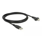 83595 - Kabel USB 2.0 Typ A Stecker zu USB 2.0 Typ B Stecker mit Schrauben 2 m