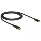 Kabel USB Type-C™ 2.0 Stecker > USB 2.0 Typ Micro-B Stecker 1,0 m schwarz