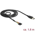 Converter USB 2.0 male &gt;TTL 6 pin header female 1.8 m (3.3 V)