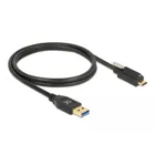 84028 - SuperSpeed (USB 3.2 Gen 2) Kabel Typ-A Stecker zu USB Type-C™ Stecker, 1,5 m