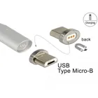 Magnetic adapter USB type Micro-B plug
