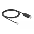 Adapterkabel USB Typ-A zu Seriell RS-232 RJ12 mit ESD Schutz APC 2 m