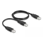 USB 2.0 Kabel Typ-A zu 2 x Typ-A 70 cm