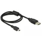 USB 2.0 Kabel Typ-A Stecker zu USB 2.0 Mini-B Stecker 0,7 m schwarz