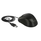 Ergonomische optische 5-Tasten USB Maus - Linkshänder