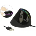 Ergonomische USB Maus vertikal - RGB Beleuchtung