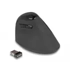 12599 - Ergonomische USB Maus vertikal - kabellos, schwarz