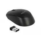 USB keyboard and mouse set 2.4 GHz, wireless, black (palm rest)