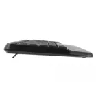 USB keyboard and mouse set 2.4 GHz, wireless, black (palm rest)