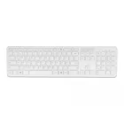 USB Keyboard and Mouse Set 2.4 GHz wireless white