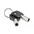 20917 - Notebook Sicherungsspiralkabel für USB Typ-A Buchse mit Schlüssel