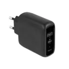 Delock USB Charger USB Type-C™ PD 3.0 and USB Type-A with 20 W+12 W