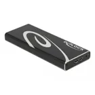 Delock Externes Gehäuse SuperSpeed USB für M.2 SATA SSD Key B