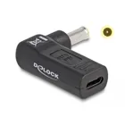 Delock Adapter für Notebook Ladekabel USB Type-C™ Buchse zu Samsung 5,5 x 3,0 mm Stecker 90°