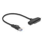 USB to SATA 6 Gb/s converter with USB Type-C™ or USB Type-A connector