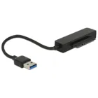 Delock Converter USB 3.0 Type-A Male &gt;22 Pin SATA 6 Gb/s with 2.5″ Protective Sleeve