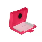 18374 - Protection box for 3.5″ HDD, red