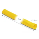 20873 - Fabric hose self-closing heat-resistant 5 m x 16 mm yellow