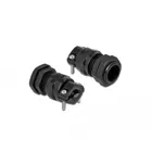 Cable gland PG11 with strain relief and bending protection black