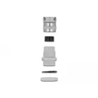 60356 - Cable gland PG13.5 with strain relief and bending protection grey
