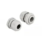 Cable gland PG16 for round cable grey 2 pieces