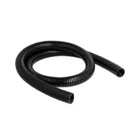 Cable protection conduit 1 m x 21.2 mm black