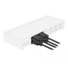 87308 - Seriell Kabel RS-232 D-Sub 9 Buchse zu Buchse Nullmodem mit schmalem Steckergehäuse